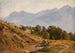 Landschaft mit Bergblick aus der Region Dorf Tirol - Louis Gurlitt — Ansicht des Kunstwerks