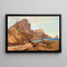 Marina Piccola Capri - Louis Gurlitt — gerahmtes Bild an der Wand