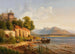 Küstenlandschaft Norditaliens mit Figuren - Louis Gurlitt — Ansicht des Kunstwerks