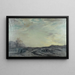 Die Vorstadt von Paris in der Nähe der Befestigungen - Louis Henri Foreau — gerahmtes Bild an der Wand
