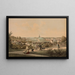 Ansicht auf Tartu vom Toomemägi - Louis Häflinger — gerahmtes Bild an der Wand
