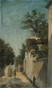 La rue Saint-Vincent Montmartre 18. Arrondissement - Louis Hista — Ansicht des Kunstwerks