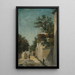 La rue Saint-Vincent Montmartre 18. Arrondissement - Louis Hista — gerahmtes Bild an der Wand