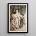 Maskerade - Louis Icart — gerahmtes Bild an der Wand