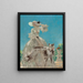 Versailles - Louis Icart — gerahmtes Bild an der Wand