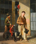 Zwei Savoyarden mit einem Affen und einem Hund - Louis Joseph Toussaint Rossignon — Ansicht des Kunstwerks