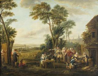 Louis Joseph Watteau - The Departure Of The Conscripts.webp