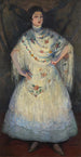 Portrait de Mademoiselle Perusina - Louis Kronberg — Ansicht des Kunstwerks