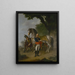 Der General Servan 1741-1808 - Louis Lafitte — gerahmtes Bild an der Wand