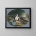 Der Korb des Handwerkers - Louis Lang — gerahmtes Bild an der Wand