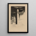 L'Ermite - Louis Marcoussis — gerahmtes Bild an der Wand