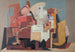 Der Leser - Louis Marcoussis — Ansicht des Kunstwerks