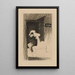 Marizibill - Louis Marcoussis — gerahmtes Bild an der Wand