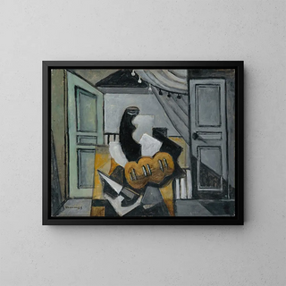 Louis Marcoussis - Nature Morte Au Pain Et Au Couteau.webp