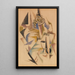 Stillleben mit Früchten - Louis Marcoussis — gerahmtes Bild an der Wand