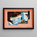 Stillleben La Grande Ourse - Louis Marcoussis — gerahmtes Bild an der Wand