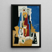 Natur stillleben As de Pique - Louis Marcoussis — gerahmtes Bild an der Wand