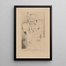 Portrait von Guillaume Apollinaire - Louis Marcoussis — gerahmtes Bild an der Wand