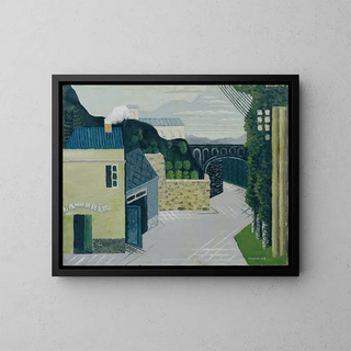 Louis Marcoussis - Stadt mit Viadukt.webp