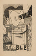 Tisch - Louis Marcoussis — Ansicht des Kunstwerks