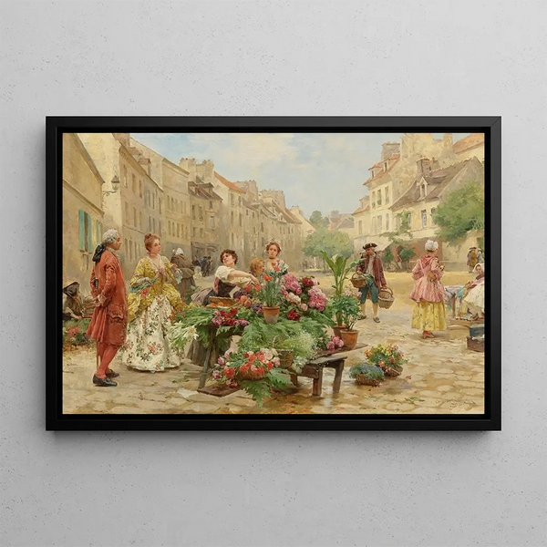 Louis Marie De Schryver - Un March Au XVIII Sicle.webp