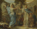 Allegorie Schweden, Finnland und Mars, den Kriegsgott - Louis Masreliez — Ansicht des Kunstwerks