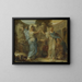 Allegorie Schweden, Finnland und Mars, den Kriegsgott - Louis Masreliez — gerahmtes Bild an der Wand