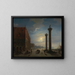 Venedig im Mondschein - Louis Mecklenburg — gerahmtes Bild an der Wand