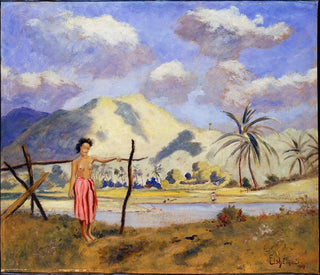 Samoa - Louis Michel Eilshemius — Ansicht des Kunstwerks