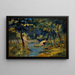 Nymphen stehend und liegend - Louis Michel Eilshemius — gerahmtes Bild an der Wand