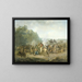 Bivouac cosaque 1813 - Louis Moritz — gerahmtes Bild an der Wand