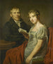 Hendrik Arend van den Brink 1783-1852 und seine Ehefrau Lucretia Johanna van de Poll 1790-1850 - Louis Moritz — Ansicht des Kunstwerks