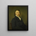 Portrait von Clemens van Demmeltraadt 1773-1841 - Louis Moritz — gerahmtes Bild an der Wand