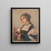 Marguerite - Louis Prang — gerahmtes Bild an der Wand