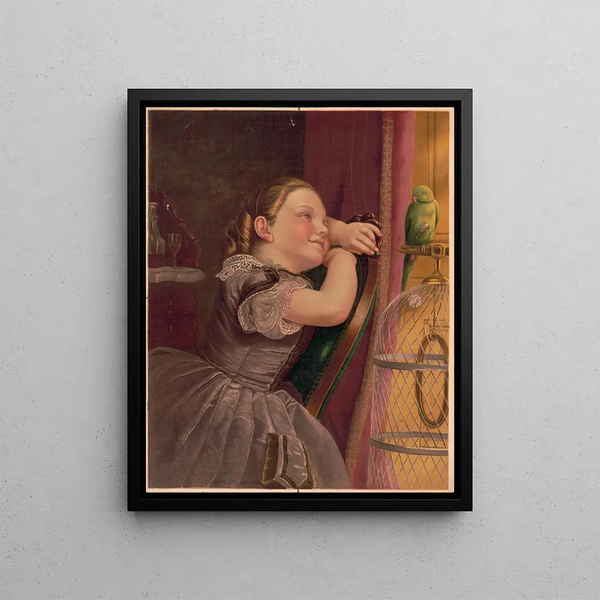 Louis Prang - Our pet Polly.webp