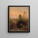 Blumen der Wiesen - Louis Prang — gerahmtes Bild an der Wand