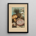 Anemonen der Meere - Louis Prang Co — gerahmtes Bild an der Wand