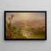 Lagune des Flusses Guayaquil Ecuador - Louis Rémy Mignot — gerahmtes Bild an der Wand