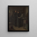 Korrekturlesen - Louis Somers — gerahmtes Bild an der Wand