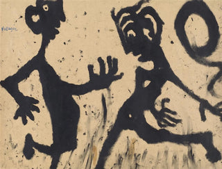 Überflug - Louis Soutter — Ansicht des Kunstwerks