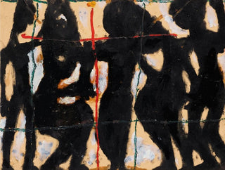 Der Kuss von Judas - Louis Soutter — Ansicht des Kunstwerks