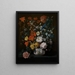Blumen in einer Vase Chantilly - Louis Tessier — gerahmtes Bild an der Wand