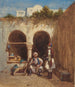 Märkte im arabischen Stil - Louis Tesson — Ansicht des Kunstwerks