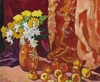 Louis Valtat - Bouquet  la cruche marron et aux pommes.webp