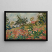 La Maison dans le jardin fleuri - Louis Valtat — gerahmtes Bild an der Wand
