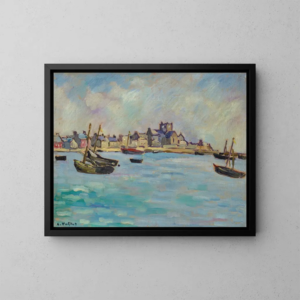 Meeres-Gemälde - Louis Valtat — gerahmtes Bild an der Wand