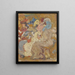 Elegante Holz-Gemälde - Louis Valtat — gerahmtes Bild an der Wand