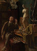 Selbstporträt im Atelier - Louis Van Engelen — Ansicht des Kunstwerks