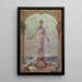 Allegorie der Stadt Paris - Louise Abbema — gerahmtes Bild an der Wand