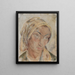 Antonia - Louise B. Maloney — gerahmtes Bild an der Wand